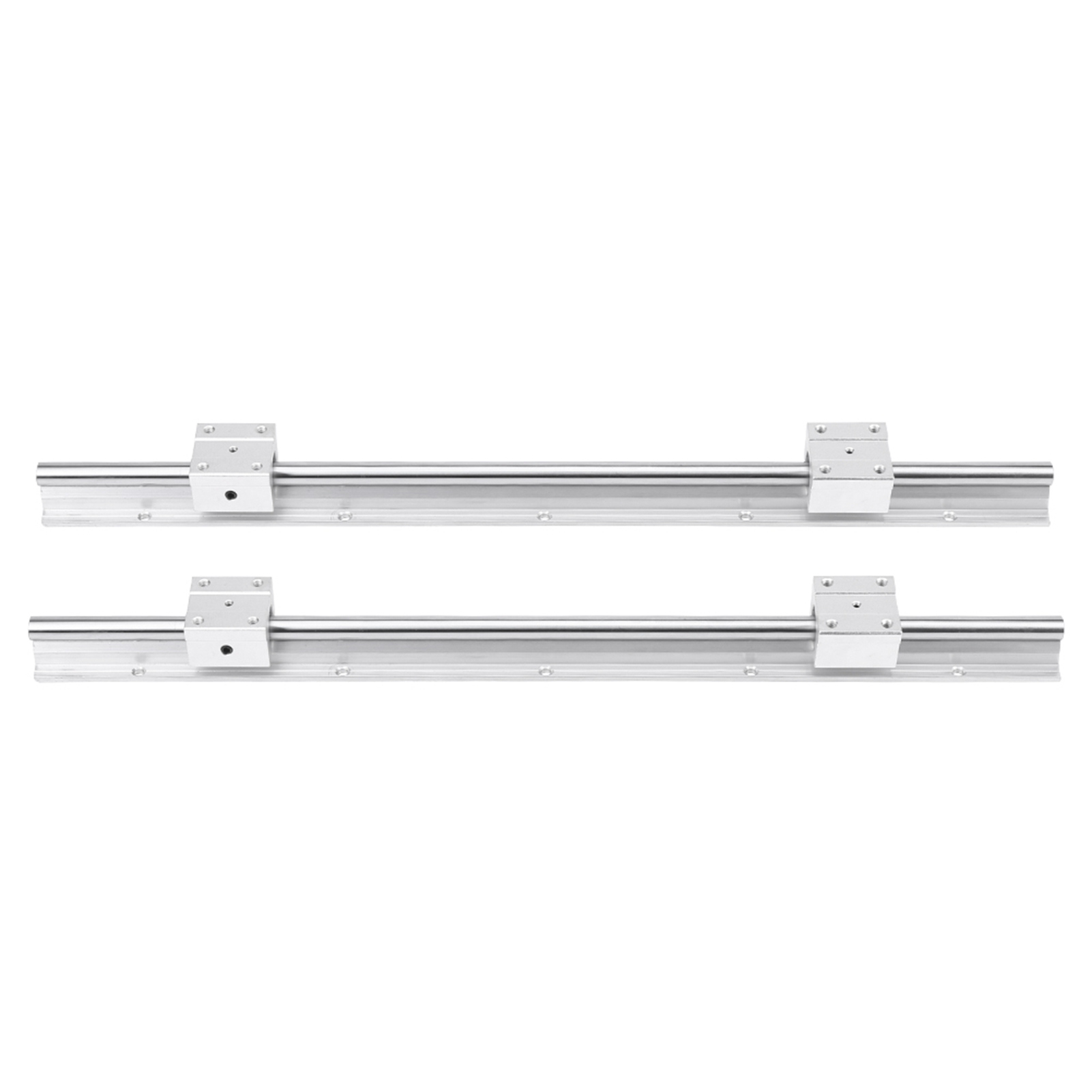 Stück Sbr12-500mm 12mm Linearführungsschienen, 4 Stück Sbr12uu Blöcke
