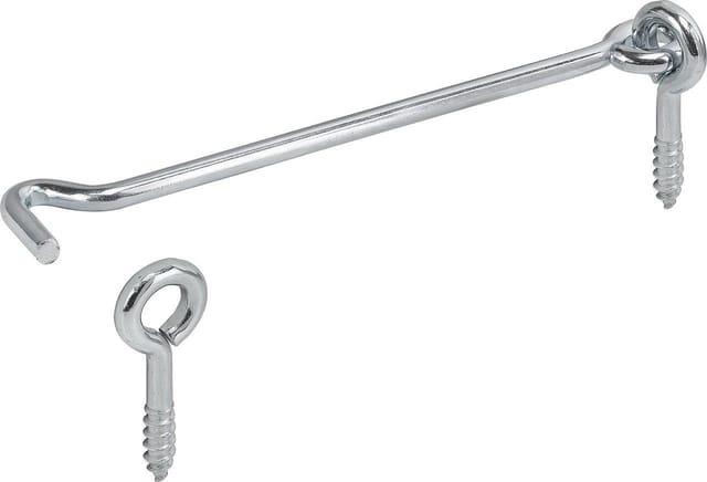 Vormann - Sturmhaken 200 mm Sturmhaken Türhaken Torhaken Fensterhaken Windhaken