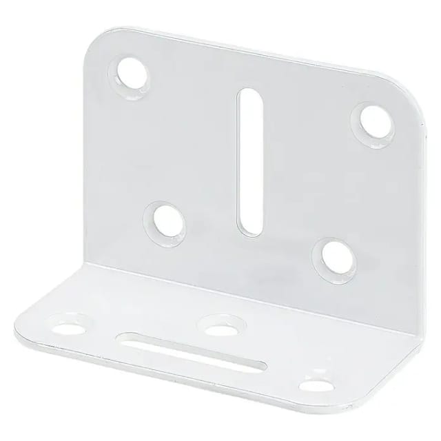 Vormann - Verstellwinkel weiss 7 x 3,5 x 5 cm Einfassungswinkel Montagewinkel