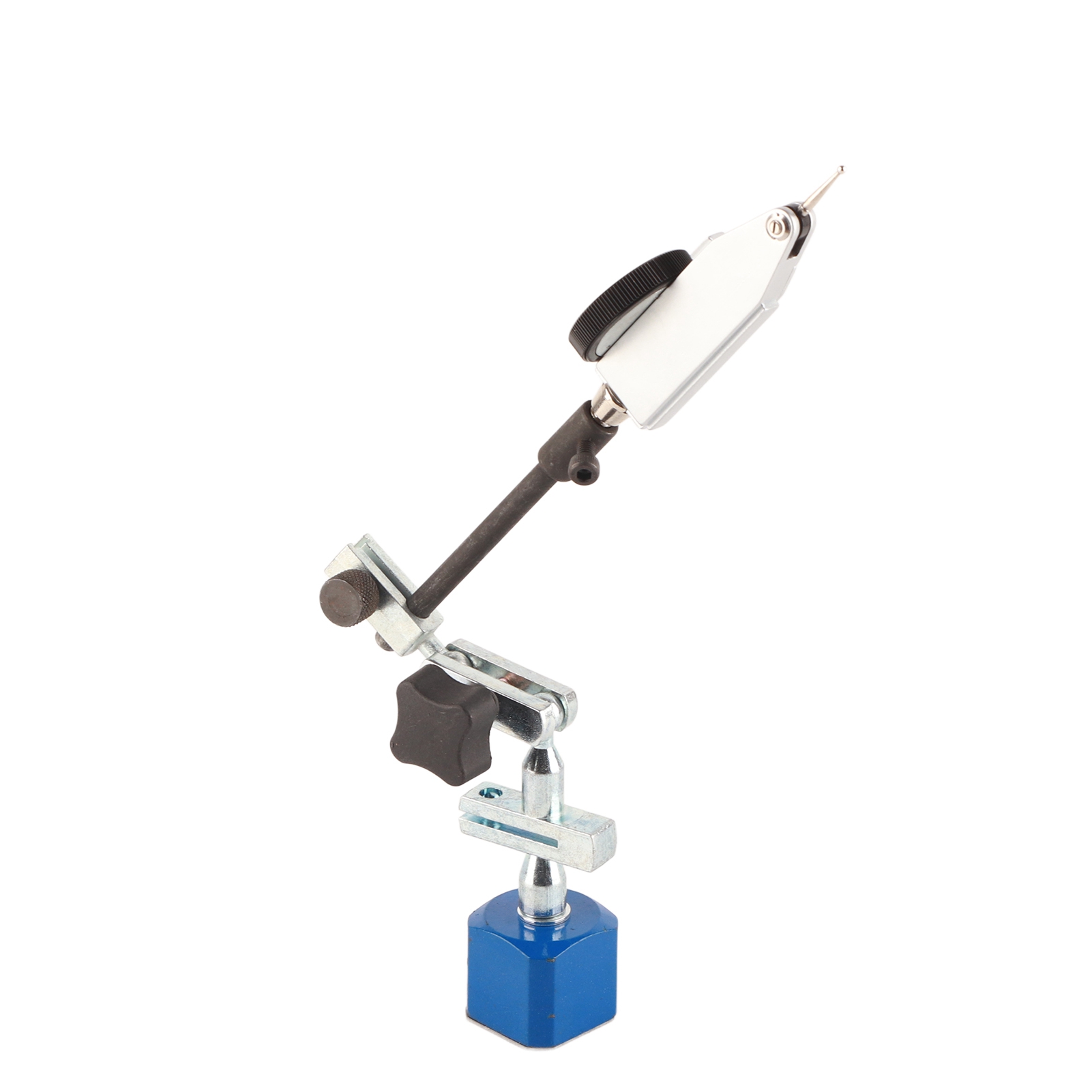 Verstellbarer Magnetfußständer Mit Gelber Messuhr (0–0,8 Mm)