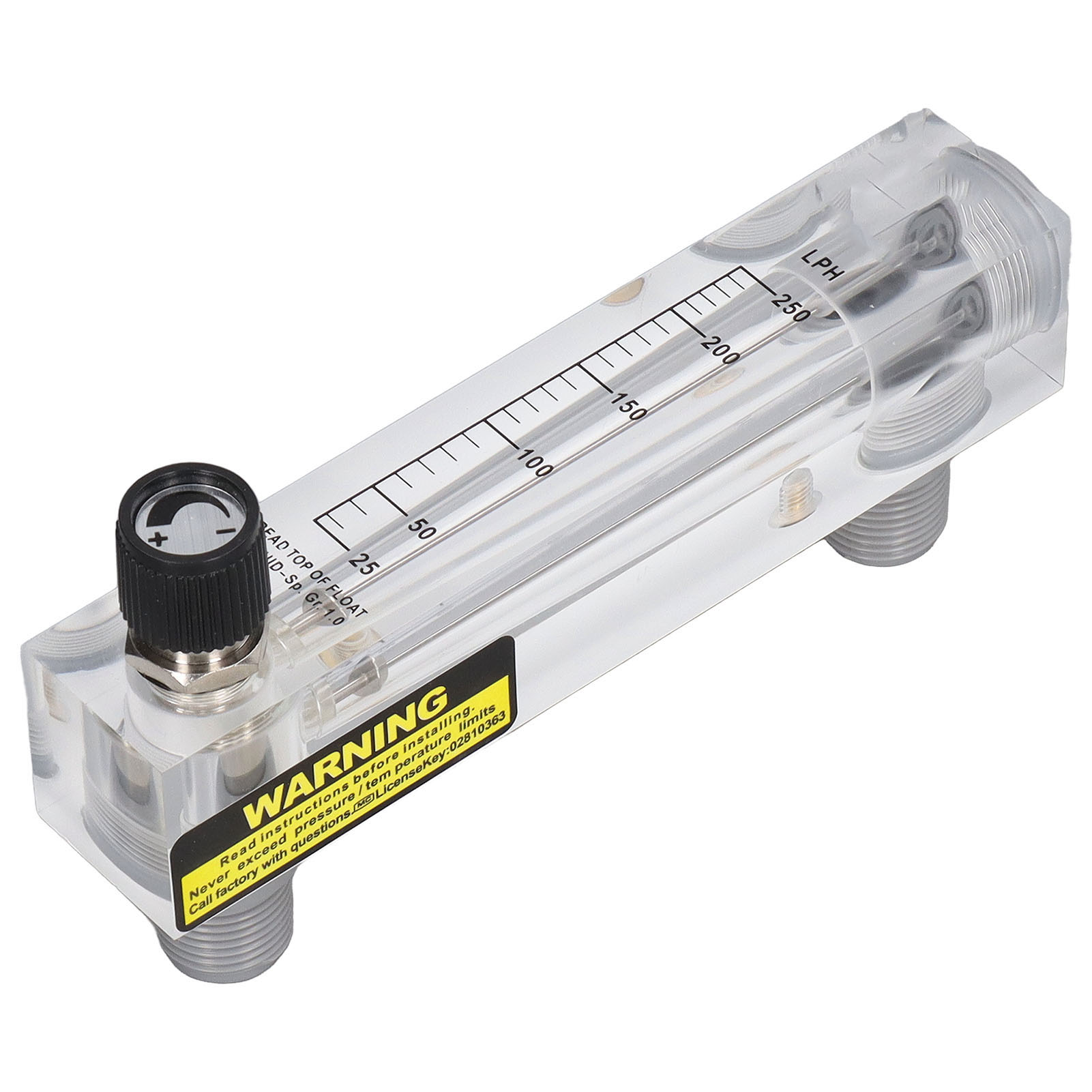 Einbaufertiger Durchflussmesser Mit Großem Messbereich Und Hoher Genauigkeit, Transparentes Acryl-durchflussmessgerät Für Wasser Und Flüssigkeiten