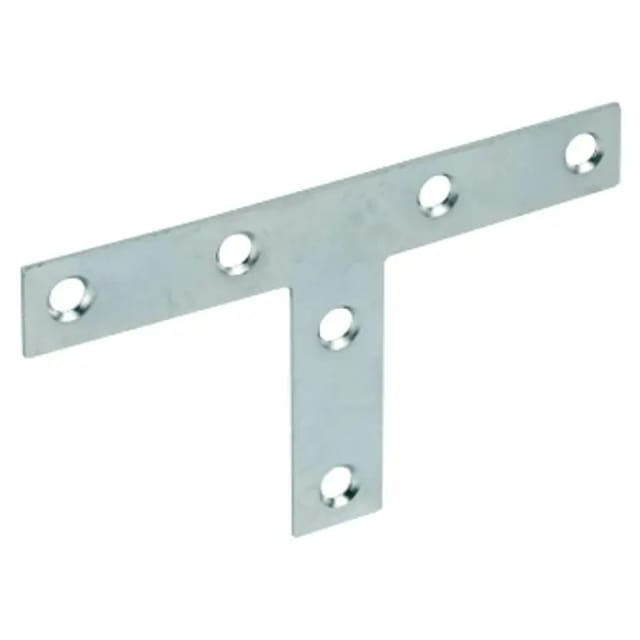 Vormann - T-Flachwinkel verzinkt 140/80 x 30 mm Winkel & Verbinder
