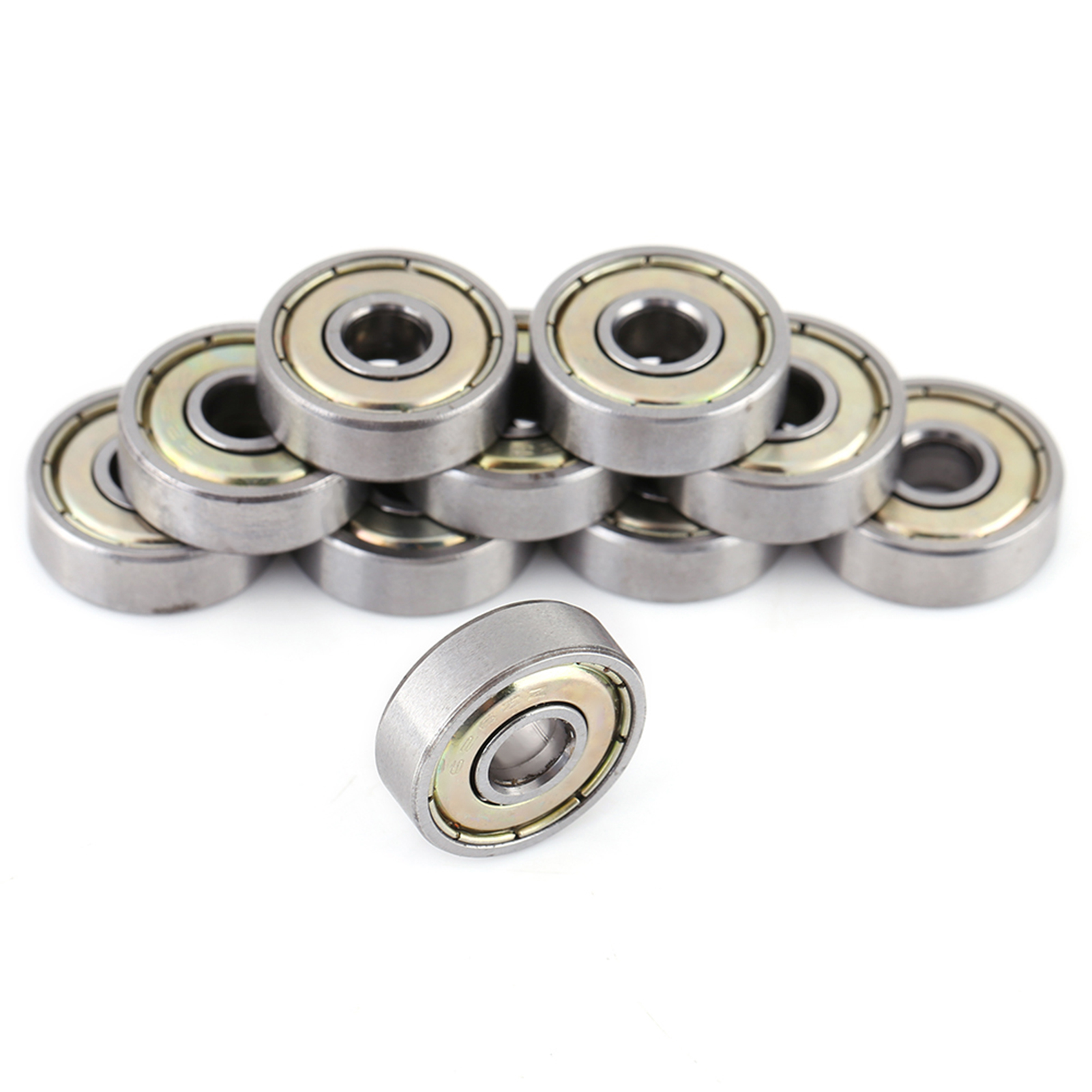 10 Stück Metallgekapselte, Langlebige Und Vielseitig Einsetzbare Miniatur-kugellager Aus Kohlenstoffstahl 626zz (6x19x6mm)