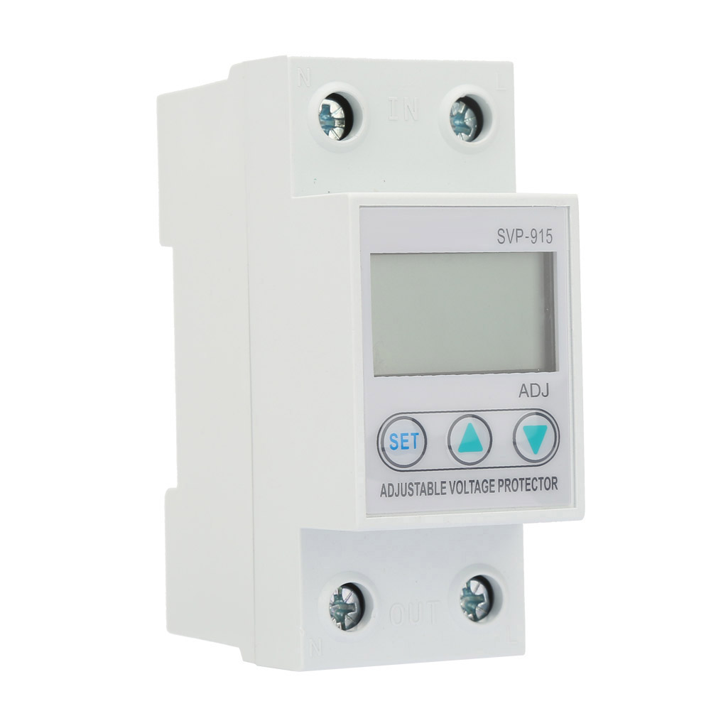 Lcd-display, Einphasig, Einstellbarer Über- Und Unterspannungsschutz, 230 V Ac (63 A)