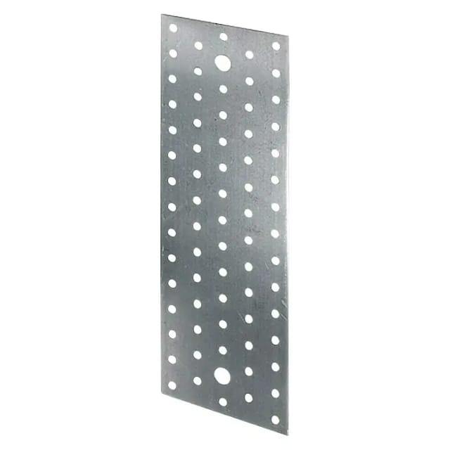 Vormann - Lochplatten 100 x 300 mm verzinkt Flachverbinder Holzverbinder Nagelplatte