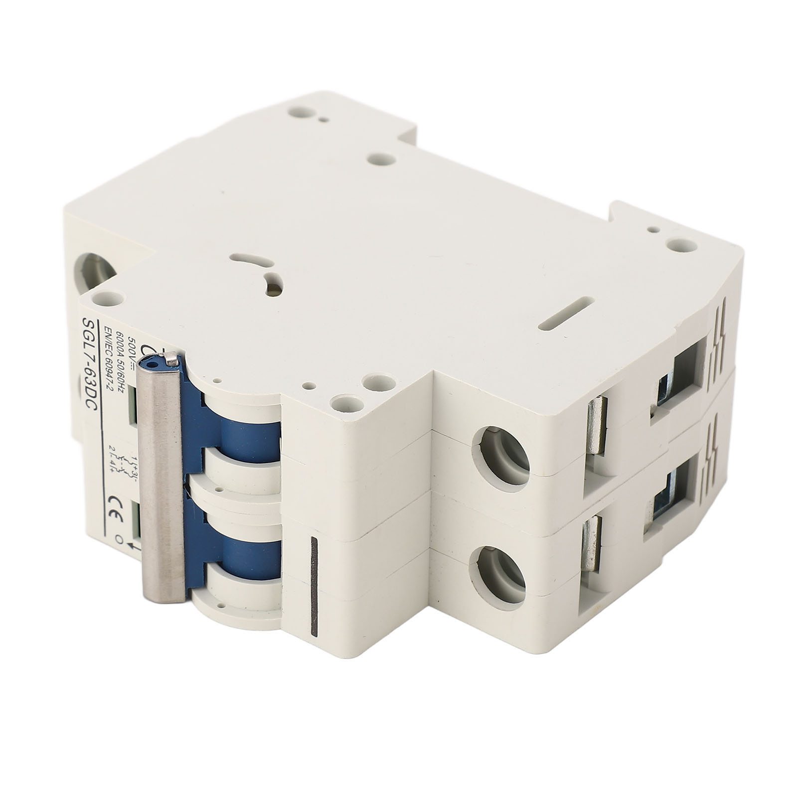 Dc-leistungsschalter 2-polig 16a Überlastschutz Din-schienenmontage Miniatur-leistungsschalter Für Solar-pv-systeme Dc500v