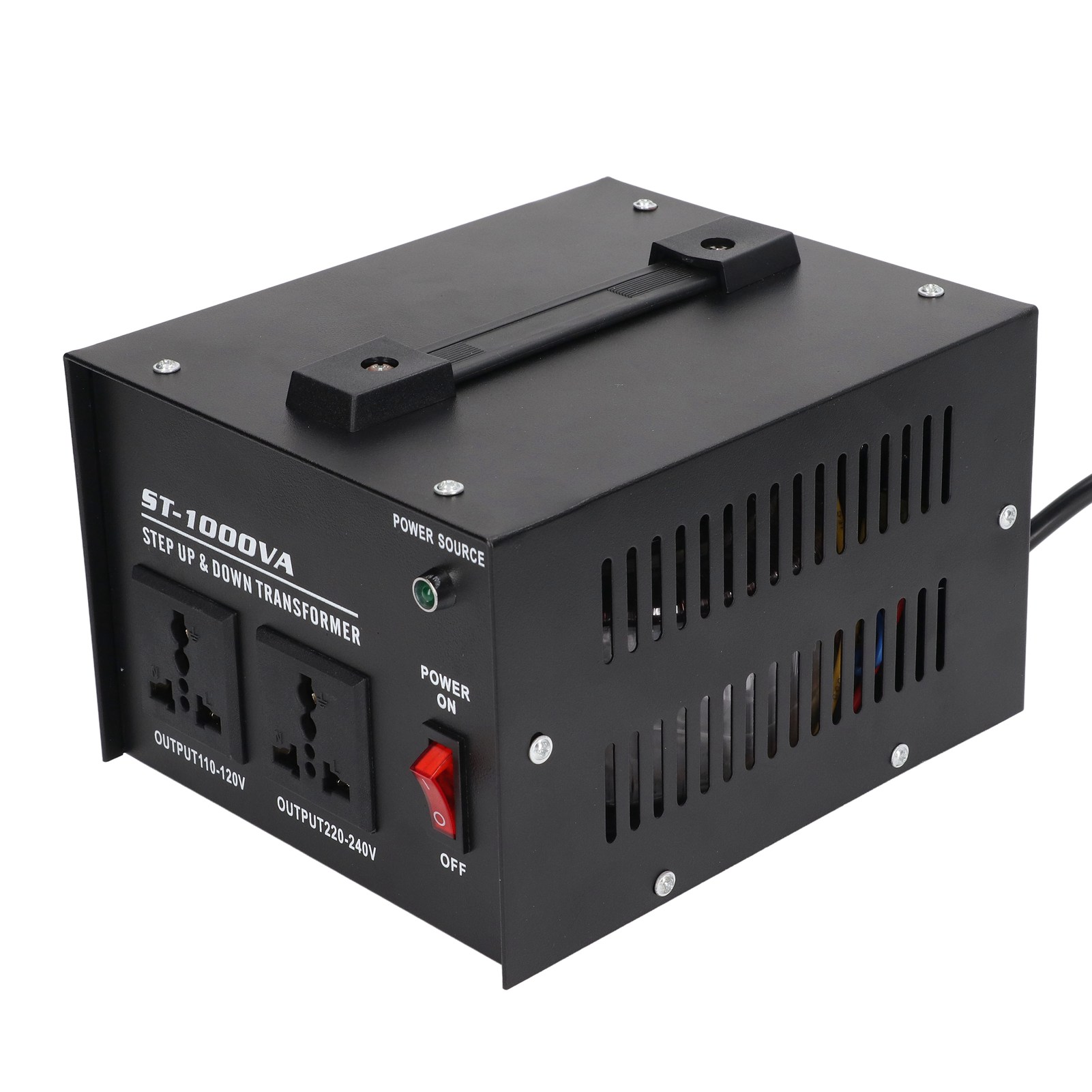 1000-w-aufwärtstransformator (buck-transformator), 220 V Auf 110 V, Einphasig, Eu-stecker, 110 V/220 V Einstellbare Eingangsspannung
