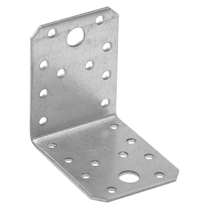Vormann - Winkelverbinder 70 x 70 x 55 mm Verbinder Holzverbinder Holzwinkel Lochwinke