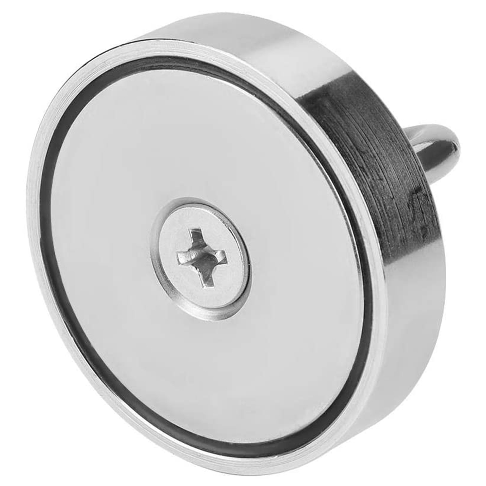 D75 Recovery Super Strong Pull Sea Fishing Neodym Magnet Hunting Charm Eyebolt