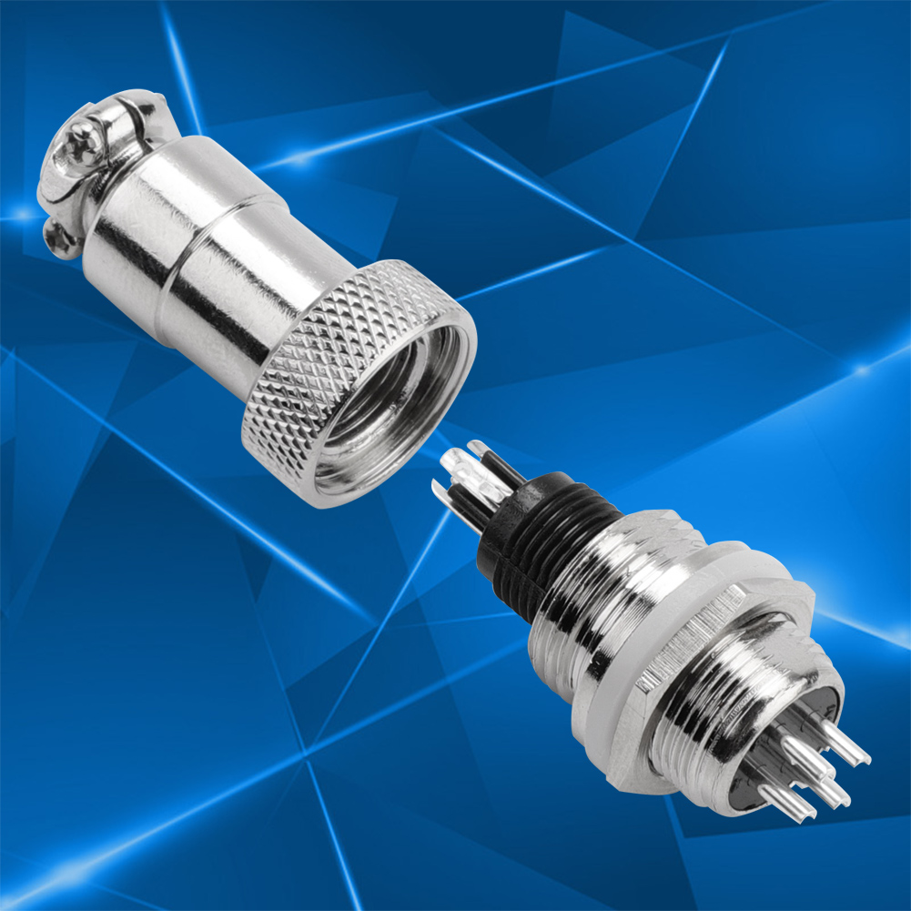 5 Stück/set Gx12 2-polige Metall-einbaustecker/buchse Für Luftfahrtanwendungen