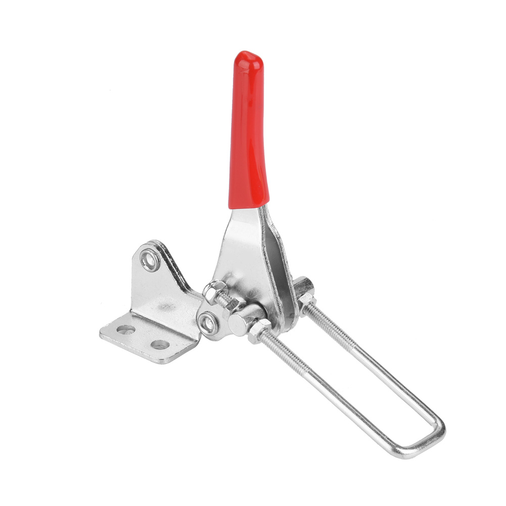 Schnellspann-kniehebelklemme Aus Verzinktem Eisen, 90-grad-klemme, Handwerkzeug (gh-40344)