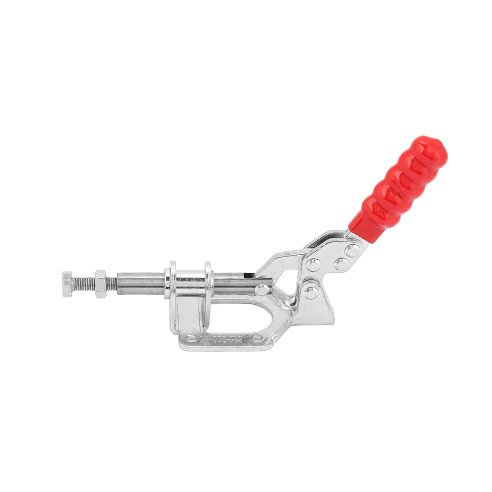 Eisenverzinkter Schnellspann-kniehebel Mit Halteriegel, Druck- Und Zugfunktion, Handwerkzeug (gh-302-fm)