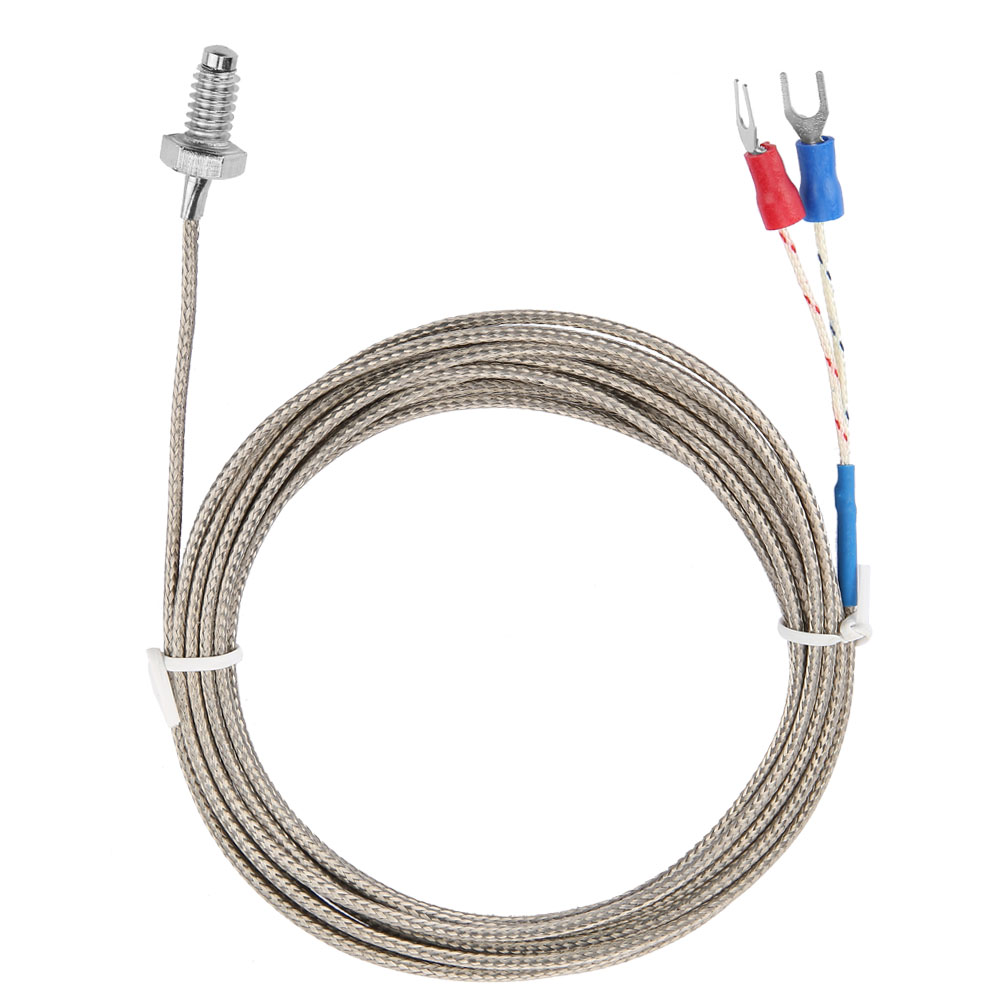 3 M Langes M6 Bsw-schraubgewinde-temperaturmesssondenkabel Vom Typ K (thermoelement)