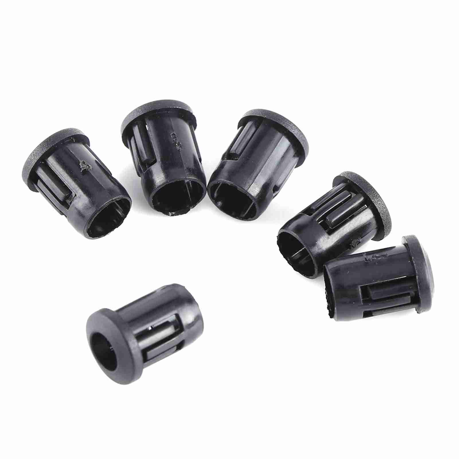 Mm Led-lampenfassung, 50 Stück, Diodenhalter, Nylon, Schwarze Clip-blende, Nützlich