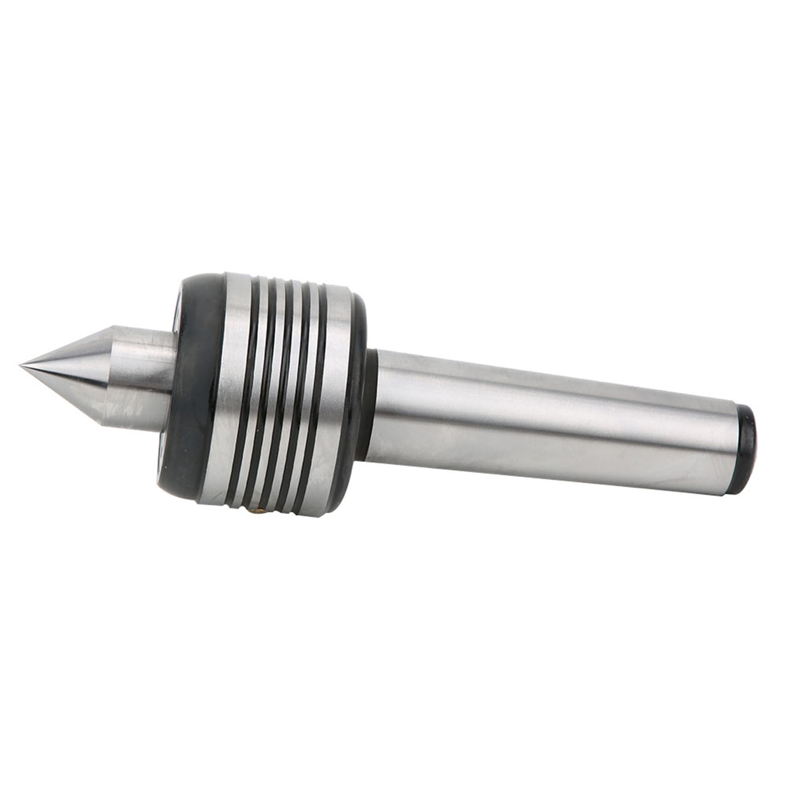 Mt4a Mitlaufende Zentrierspitze, Kegel, Kohlenstoffstahl, Hohe Genauigkeit, 0,015" Dreifachkugellager Für Kleine Drehmaschinen, 60°