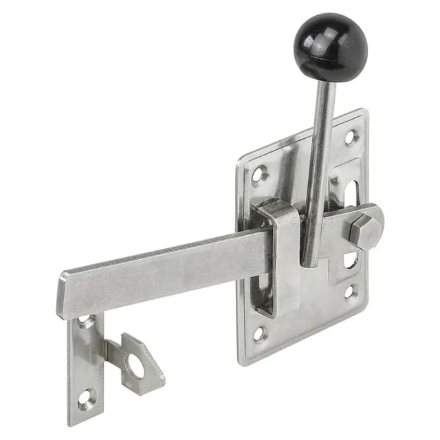 Gartentorfallen 100/183 x 80/20 mm Riegel - Vormann