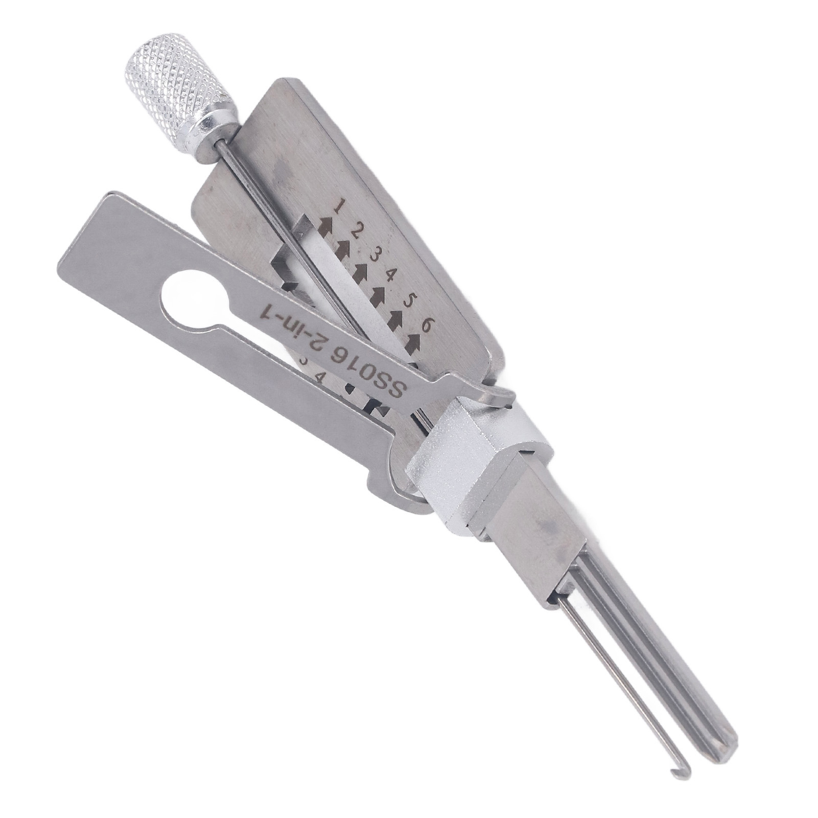 2-in-1-pick-tool-haken-aufnahmeset, Manuelle Wartung Und Reparatur, Ziviler Gebrauch, Hardware Ss016 Für Waferlock