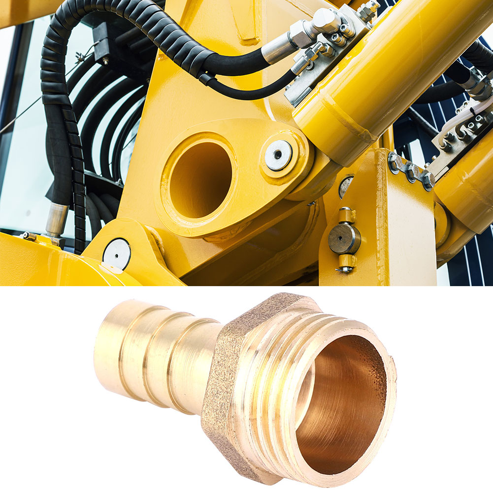 5 Stück G1/2 Außengewinde-schlauchverbinder Aus Messing Für Gas- Und Flüssigkeitsleitungen, 12 Mm