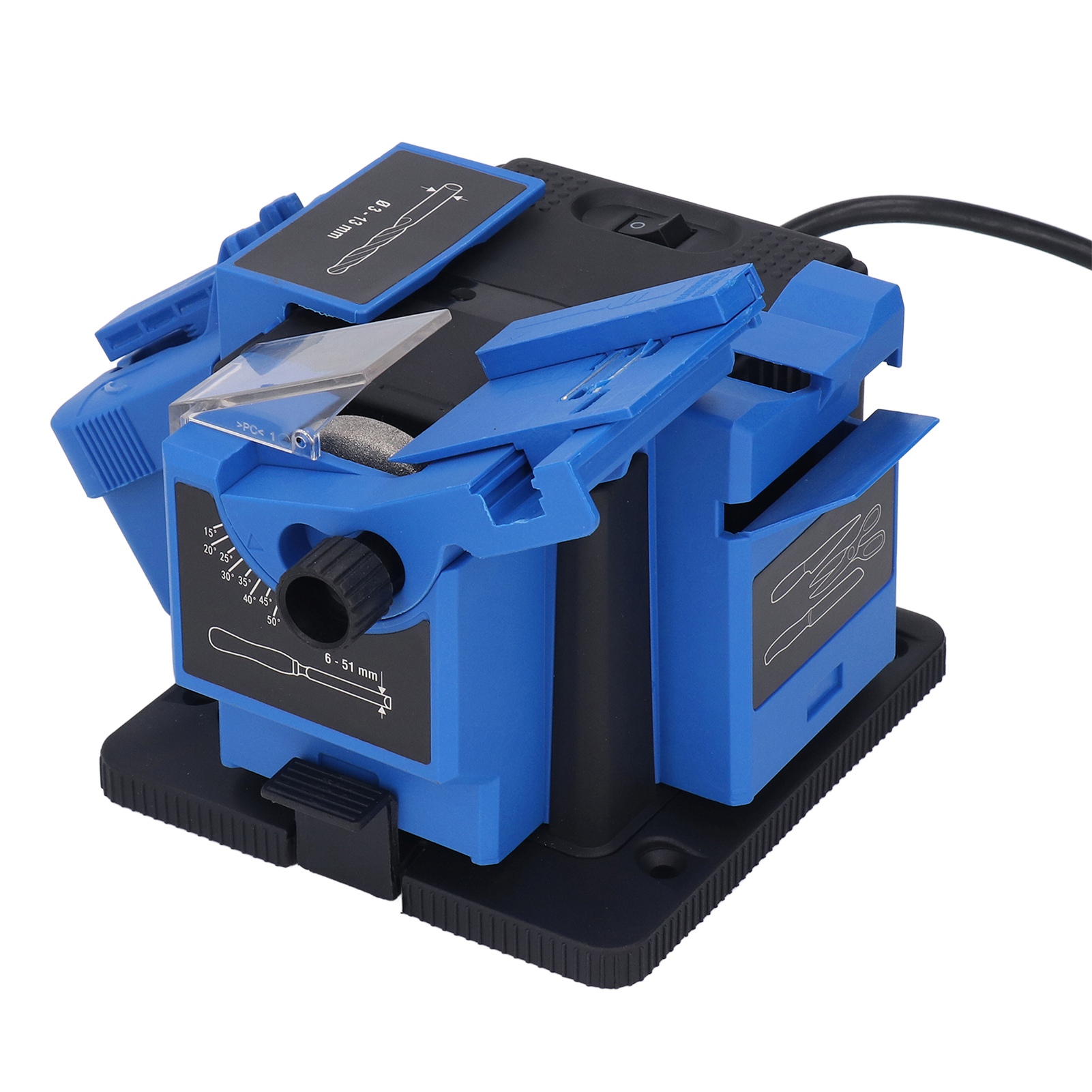 Multifunktionaler Schärfer, 65 W, Hohe Leistung, Einstellbar, Elektrisch, Für Den Haushalt, Zum Schleifen, Eu-stecker, 220 V