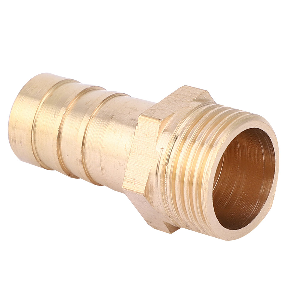 5 Stück G3/8 Außengewinde-schlauchverbinder Aus Messing, 12 Mm