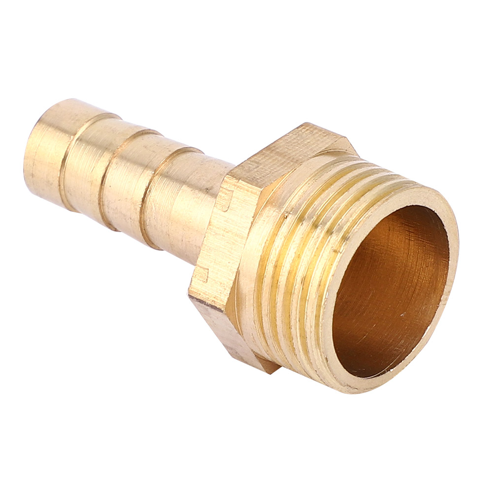 5 Stück G3/8 Außengewinde-schlauchverbinder Aus Messing, 8 Mm