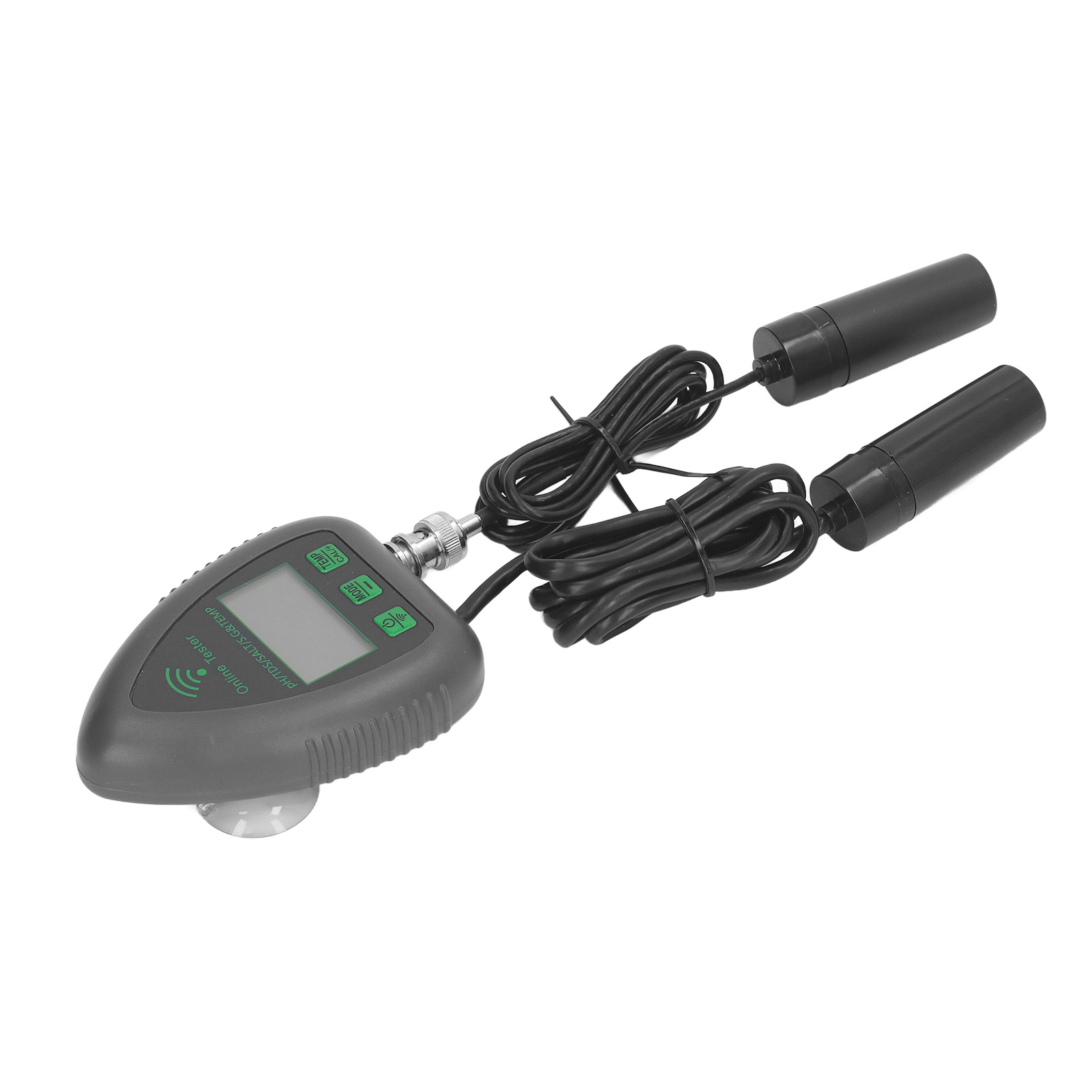 Intelligenter Wasserqualitätstester (5 In 1): Ph-wert, Tds, Salz, Spezifisches Gewicht, Temperatur – 24-stunden-wlan-überwachung Für Aquarium Und Pool (eu-stecker, 230–240 V)