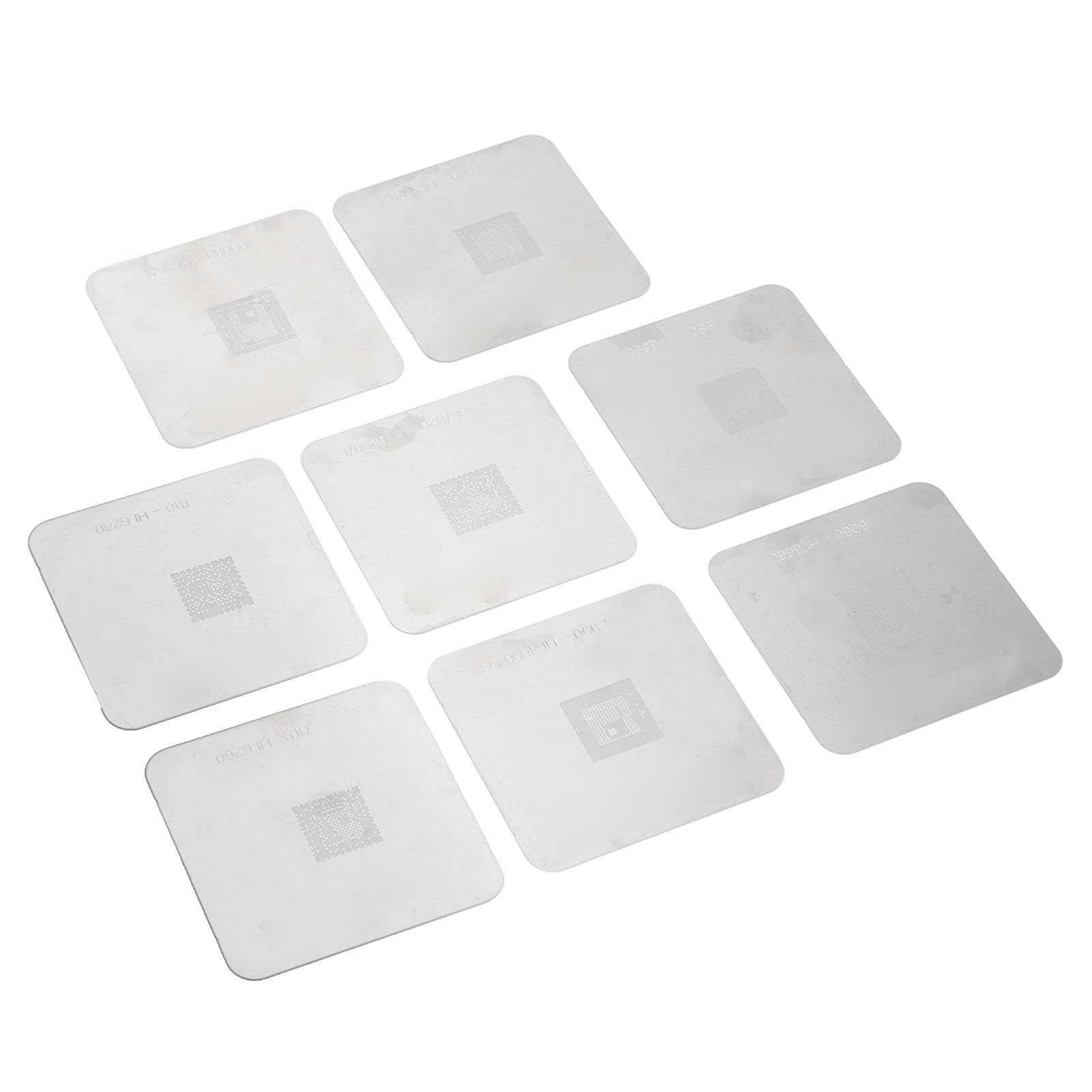 Magnetisches Lötset Für Mobiltelefone Mit Präziser Positionierung, Lötschablone Aus Lötdrahtgewebe, Bga-reballing-schablone Für Huawei-mobiltelefone, 8-teilig
