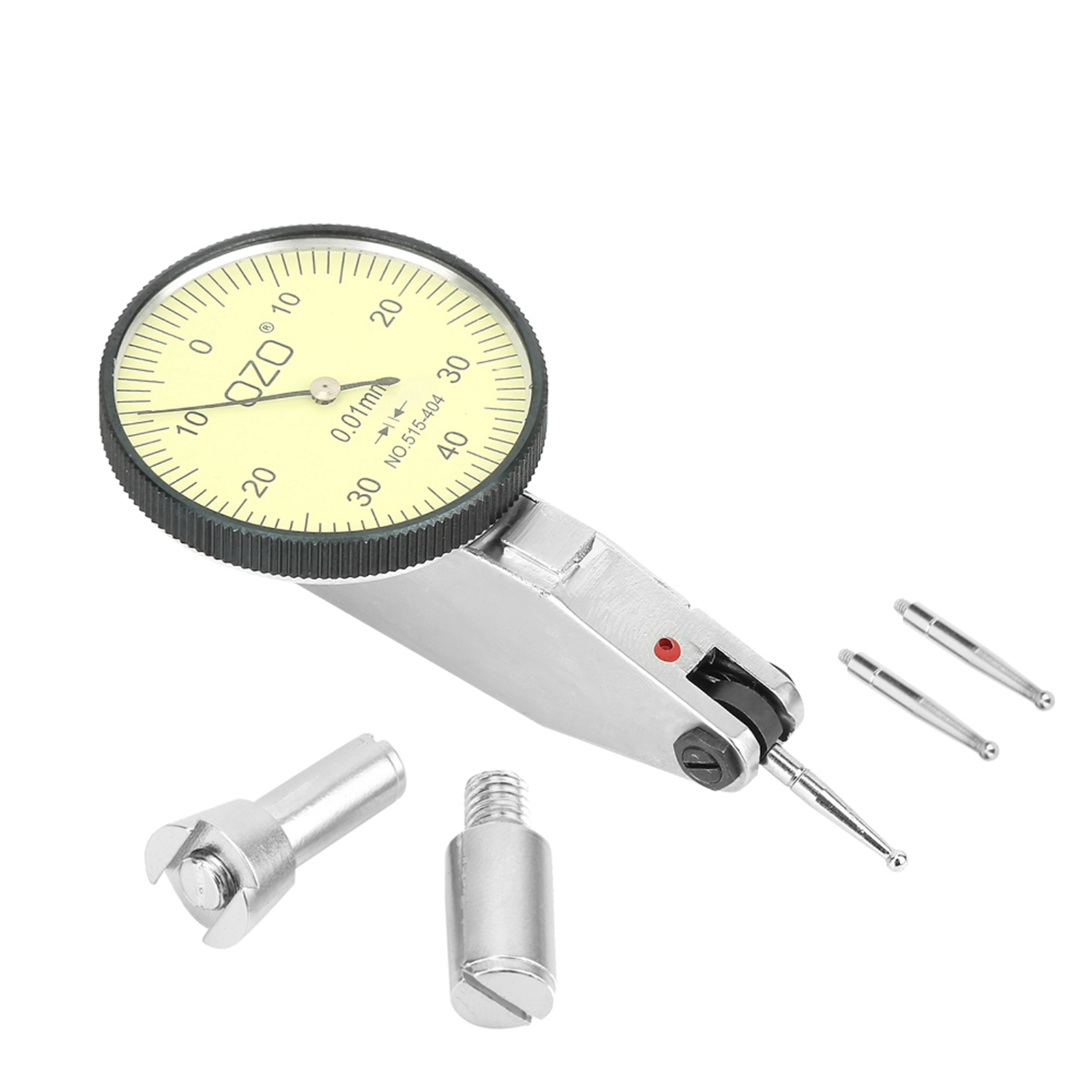 0‐40‐0 0,01 Mm Präzisions-messuhr Für Metrische Schwalbenschwanzführungen Mit 2 Wolframstahl-sonden