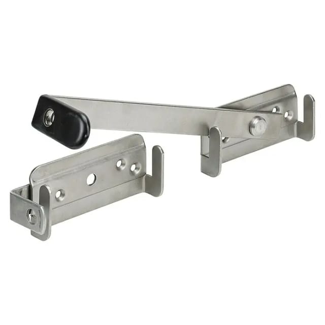 Doppeltorüberwürfe 250/115 x 25/55 mm Riegel - Vormann