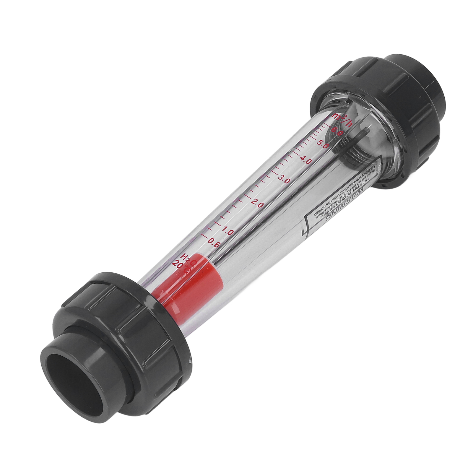Flüssigkeitsdurchflussmesser Mit Hoher Genauigkeit, Abs-kunststoffrohr, 0,6–6 M³/h Wasserdurchflussmesser