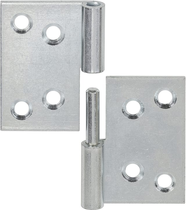 Vormann Aushebescharniere verzinkt 60 x 80 mm links Scharniere
