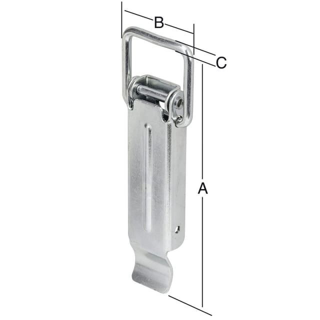 Vormann - Spannverschlüsse verzinkt 70 x 31 x ø 4.0 mm Spannverschluss