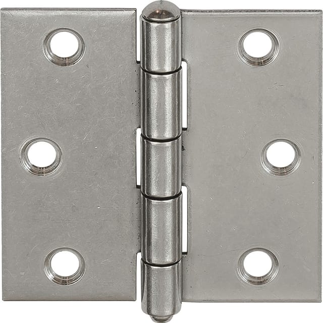 10614090 Scharnier Breite 90 mm Edelstahl V2A käntig - Vormann