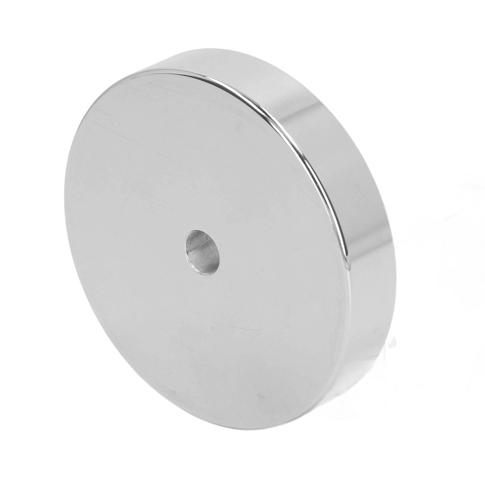 2 Stück Neodym-bechermagnete, Edelstahlhülse, Vernickelt, Senkloch-scheibenmagnet, 250 Kg