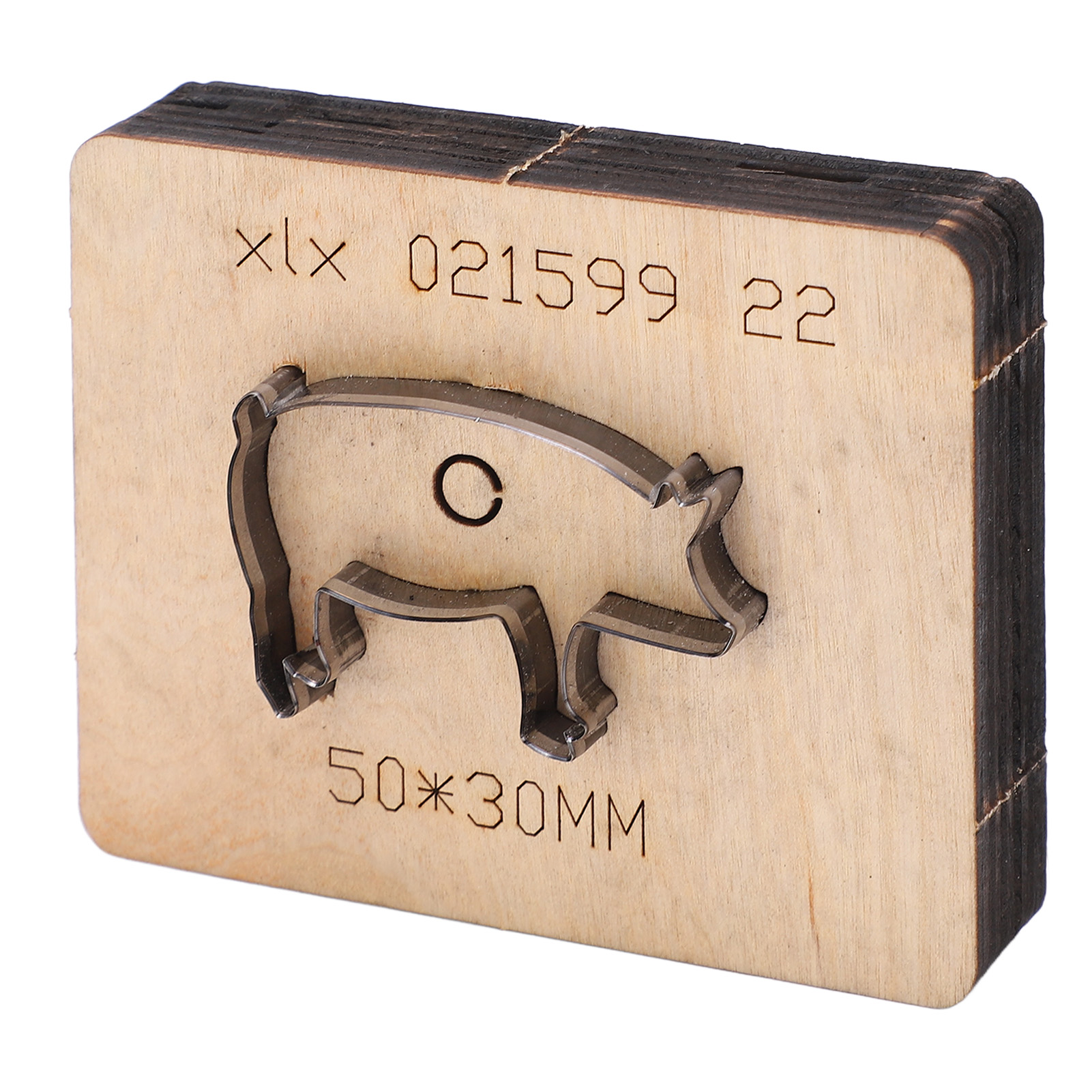 Lederstanzform In Schweineform, Stanzwerkzeug Für Papier, Gummi Und Kunststoff