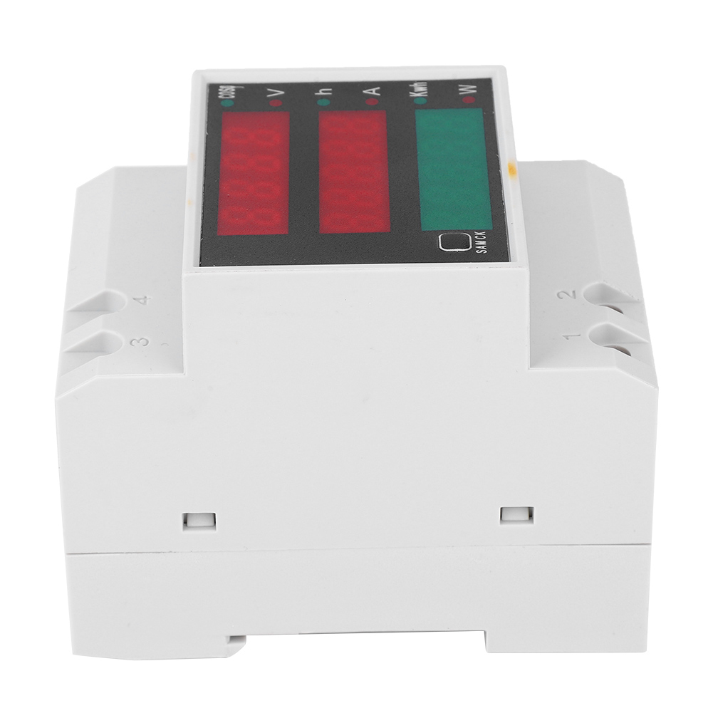 D52-2047 Multifunktions-elektrozähler Mit Digitaler Anzeige Für Stromstärke, Spannung Und Leistungsfaktor, Ac 200–450 V