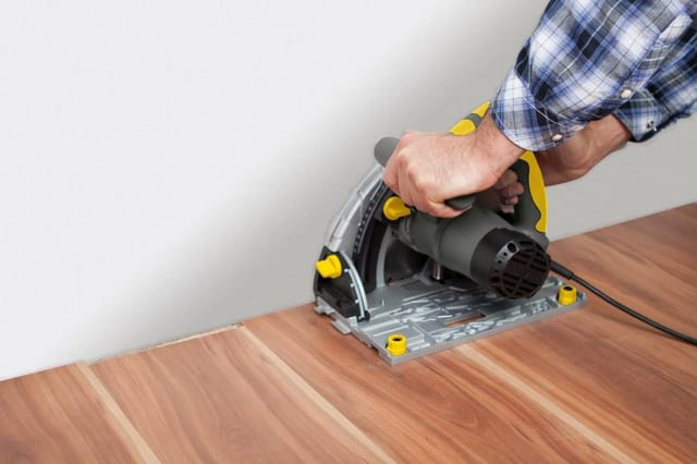 Woodster - Woodstar Tauchsäge Divar 55 1200 w mit Führungsschiene Handkreissäge Paneelsäge