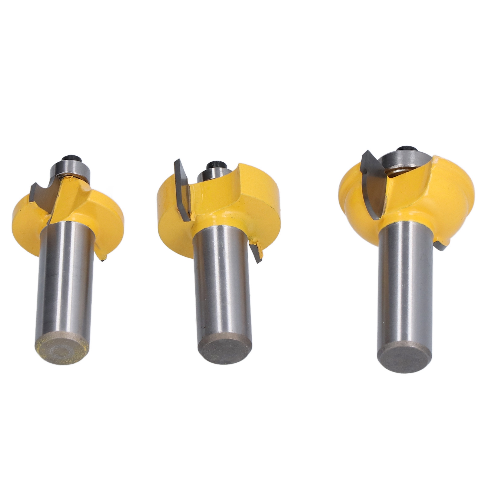 3-teiliges Fräserset Für Shaker-türen, Premium-klinge, Langlebig, Rostfrei, 45er Stahl, Rückschlagschutz, 1/2"-schaft