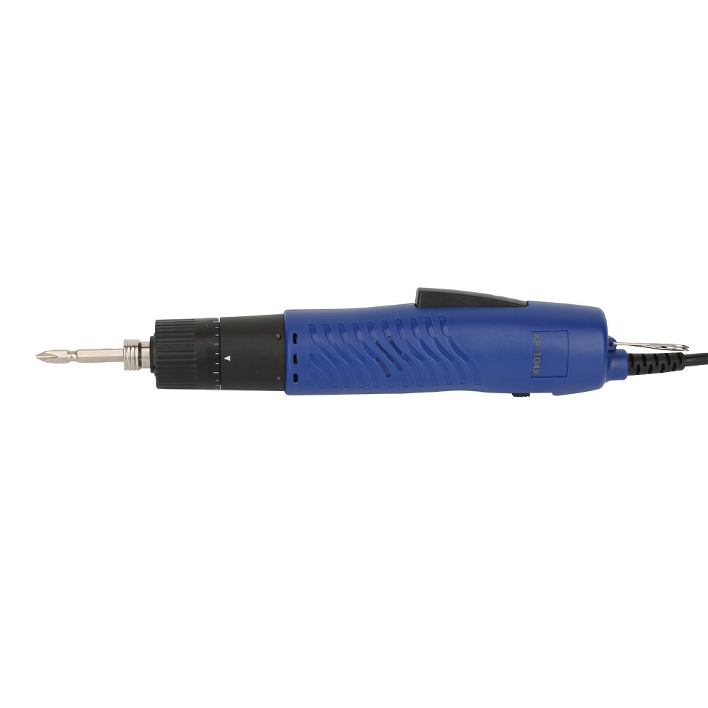 1/4" Hand-elektroschraubendreher Mit Geradem Schaft Und Einstellbarem Drehmoment (uk-stecker 220 V)