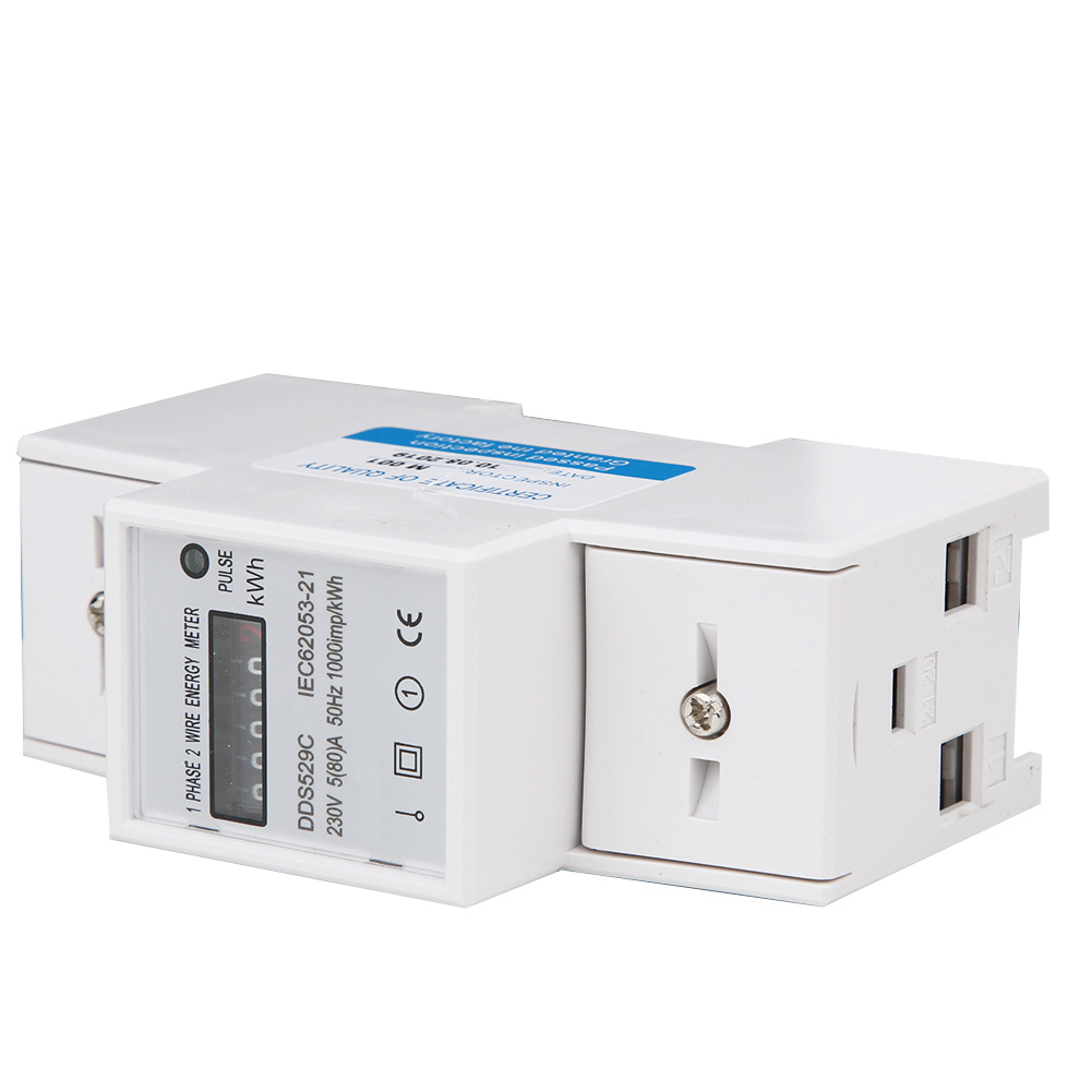 Dds529c 230v Energiezähler, Einphasig, 2-polig, Din-schienenmontage