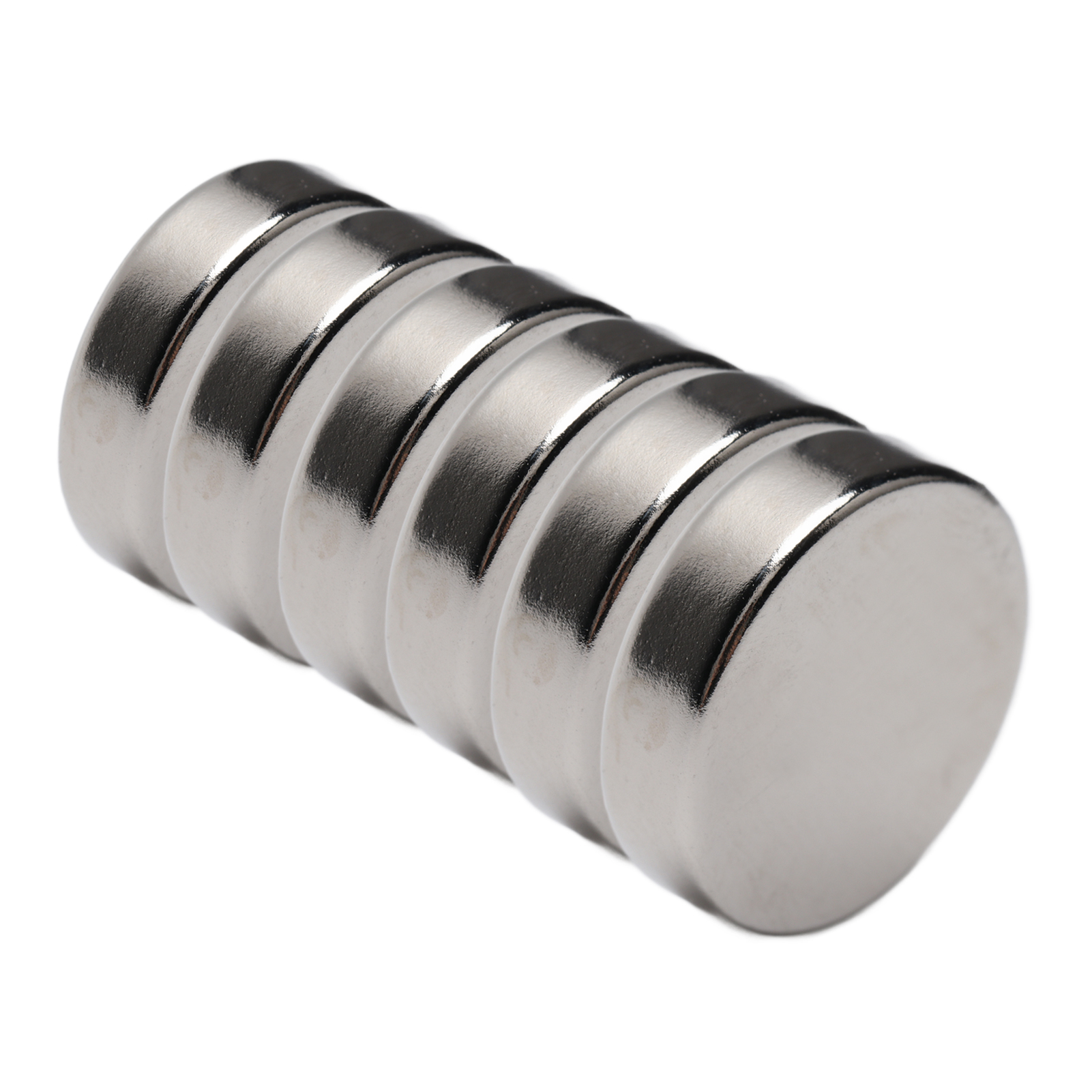 30-teiliges Scheibenmagnet-set Aus Neodym, Stark Magnetisch, Rund, 15 X 4 Mm, Für Diy-kühlschränke