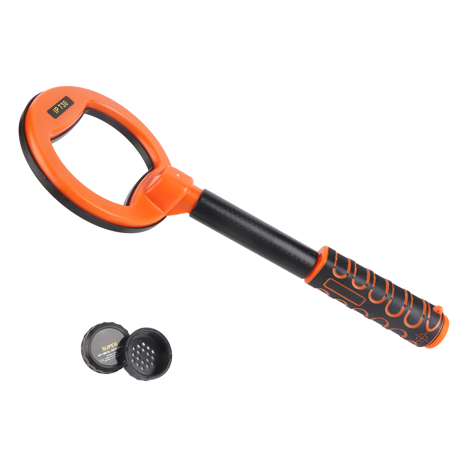 Unterwasser-metalldetektor Ip68 Wasserdicht 30–60 M, Handliches Abs-gehäuse, Gold- Und Silberdetektor Zum Tauchen, Orange