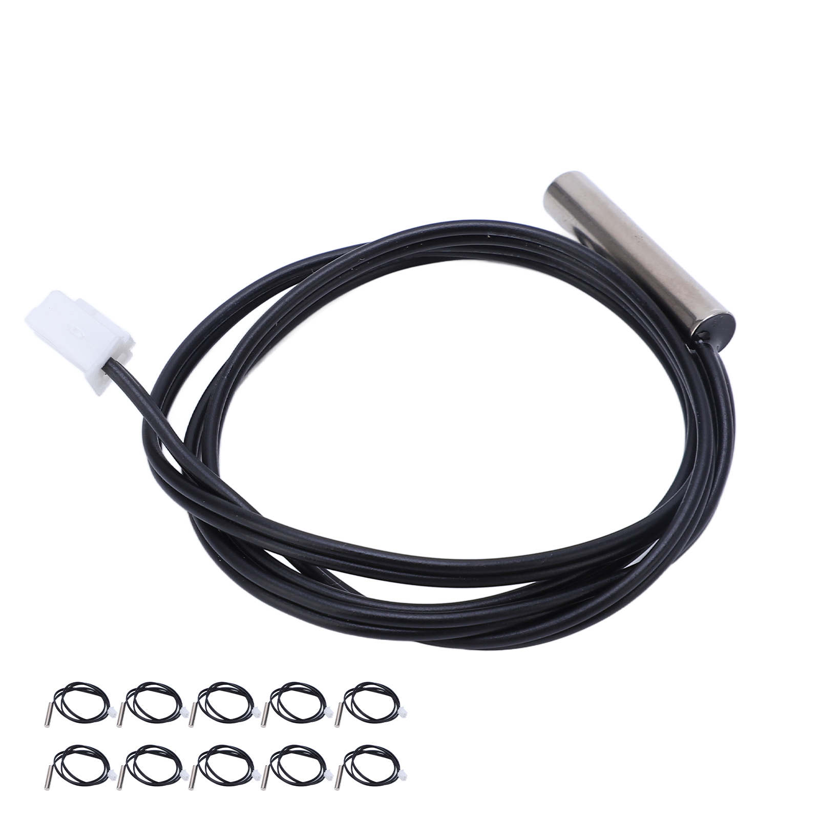 10 Stück 10k Ntc-thermistor-temperaturfühler, Wasserdicht, Mit Kabel Für Industrie Und Landwirtschaft