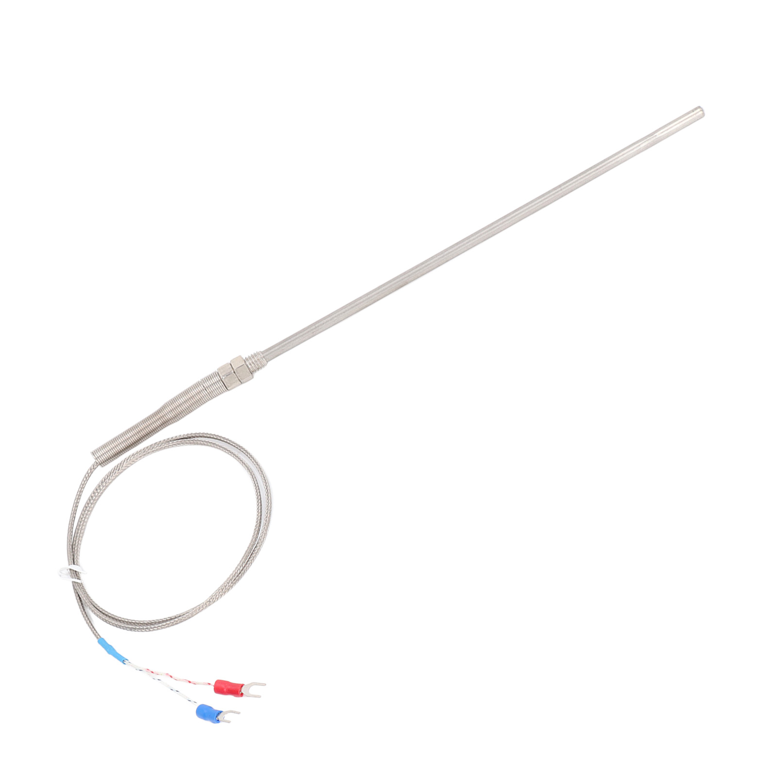 Thermoelement Typ K, 200-mm-sonde, Schnelle Ansprechzeit, Großer Messbereich, Temperatursensor, 2 M / 78,7 Zoll