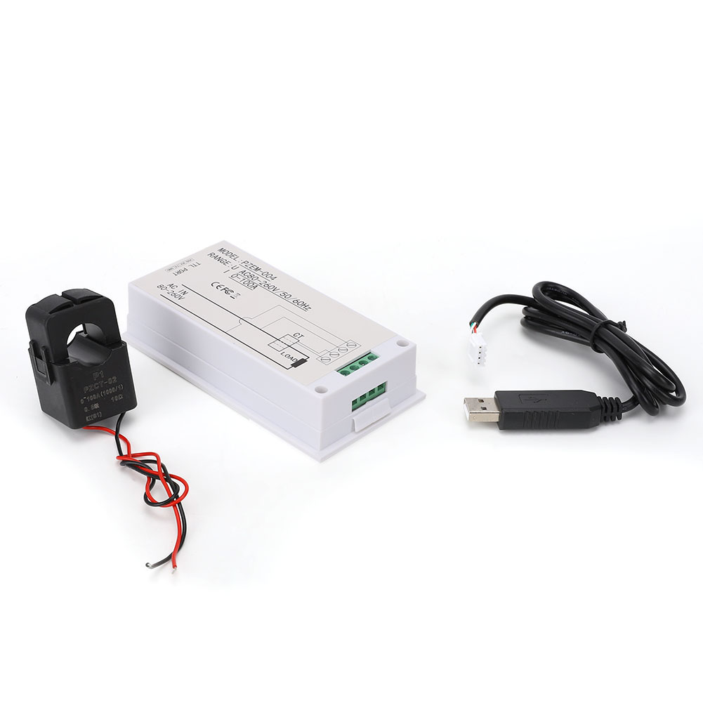 Multifunktions-led-digitalanzeige-spannungs-, Strom-, Leistungs- Und Energiemessgerät (pzem-004 (tester Split Core Transformator Usb Adapter) )