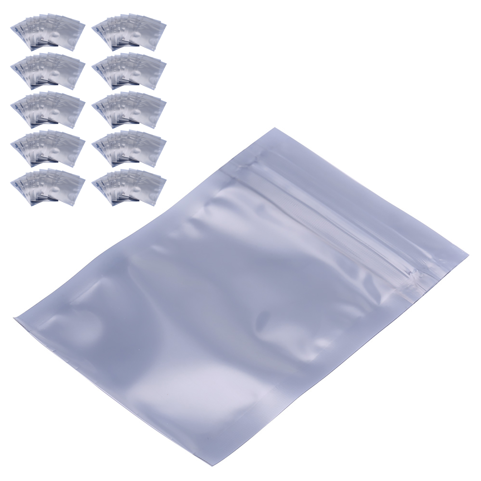100 Stück/set 6x9cm Antistatische, Wiederverschließbare Aufbewahrungsbeutel Für Elektronisches Zubehör