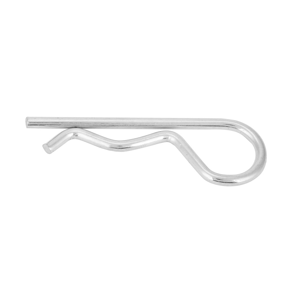 10 Stück Splintclips Typ B, Verzinkt, Sicherungsstifte, Federclips, Haarnadeln (3 X 60 Mm)