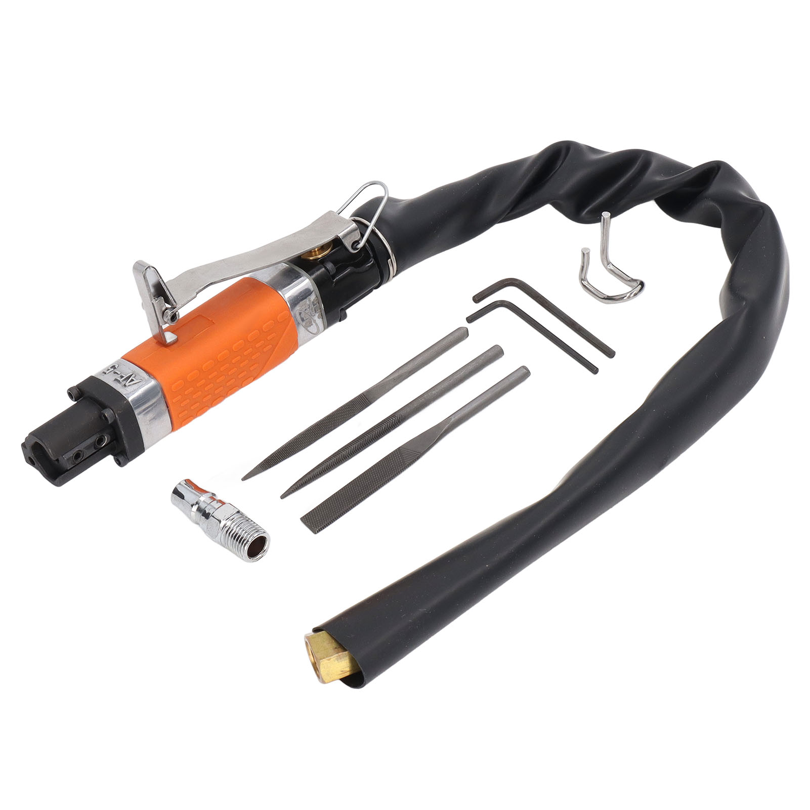Druckluft-säbelfeile 6300 Hübe/min, Leise, Vibrationsarm, Ergonomisch, Druckluft-sägefeile, Pneumatisches Schleifwerkzeug