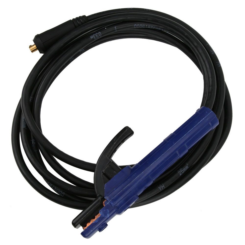 300-a-elektrodenhalter Mit Schweißstabklemme Und 25 Mm² 4 M Kabel Für Mma-lichtbogenschweißgeräte
