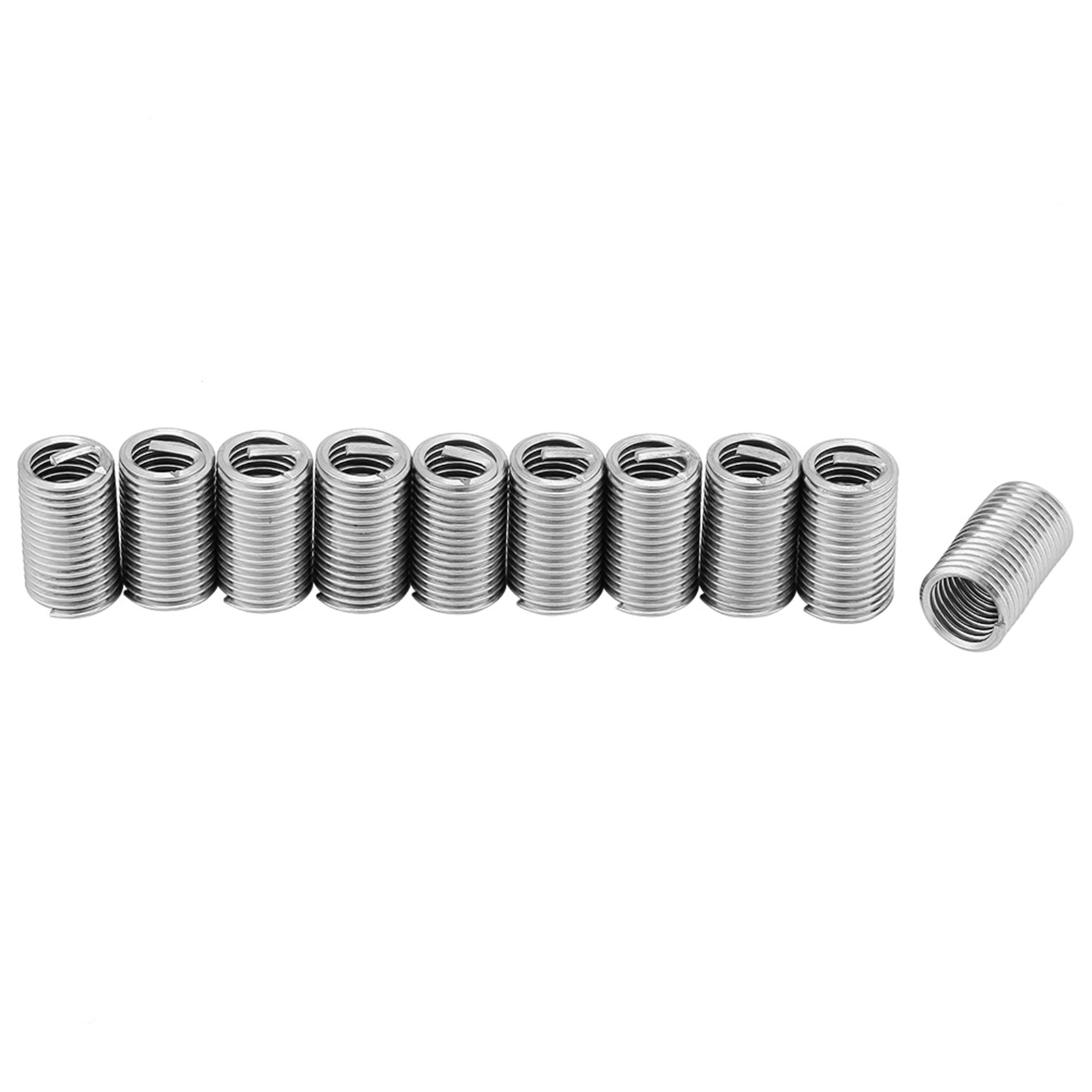 10 Stück Gewindereparaturset Mit Gewindeeinsätzen Aus Edelstahl 304, Gewindegröße M8x1,25x3d